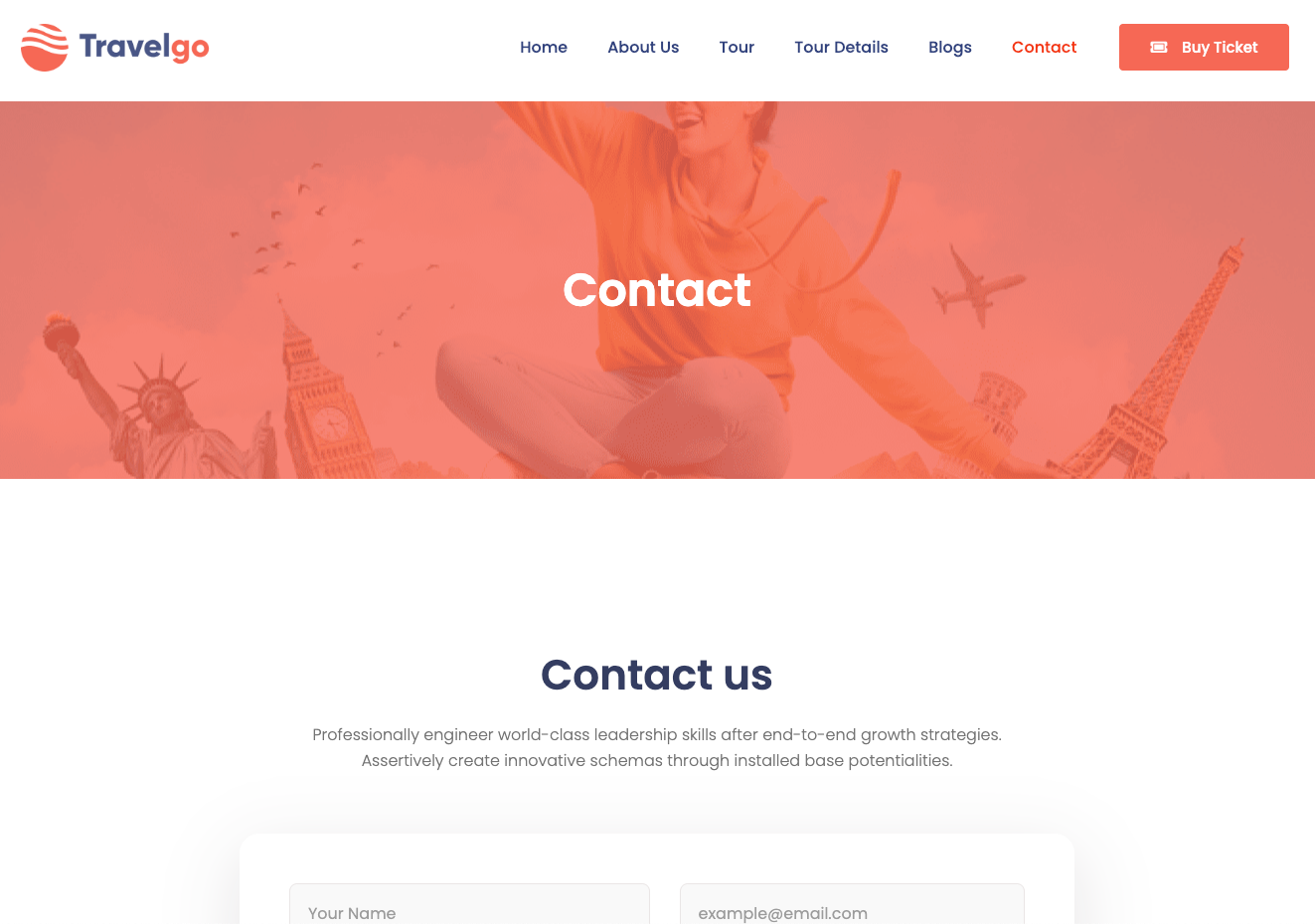 Travel Contact Us