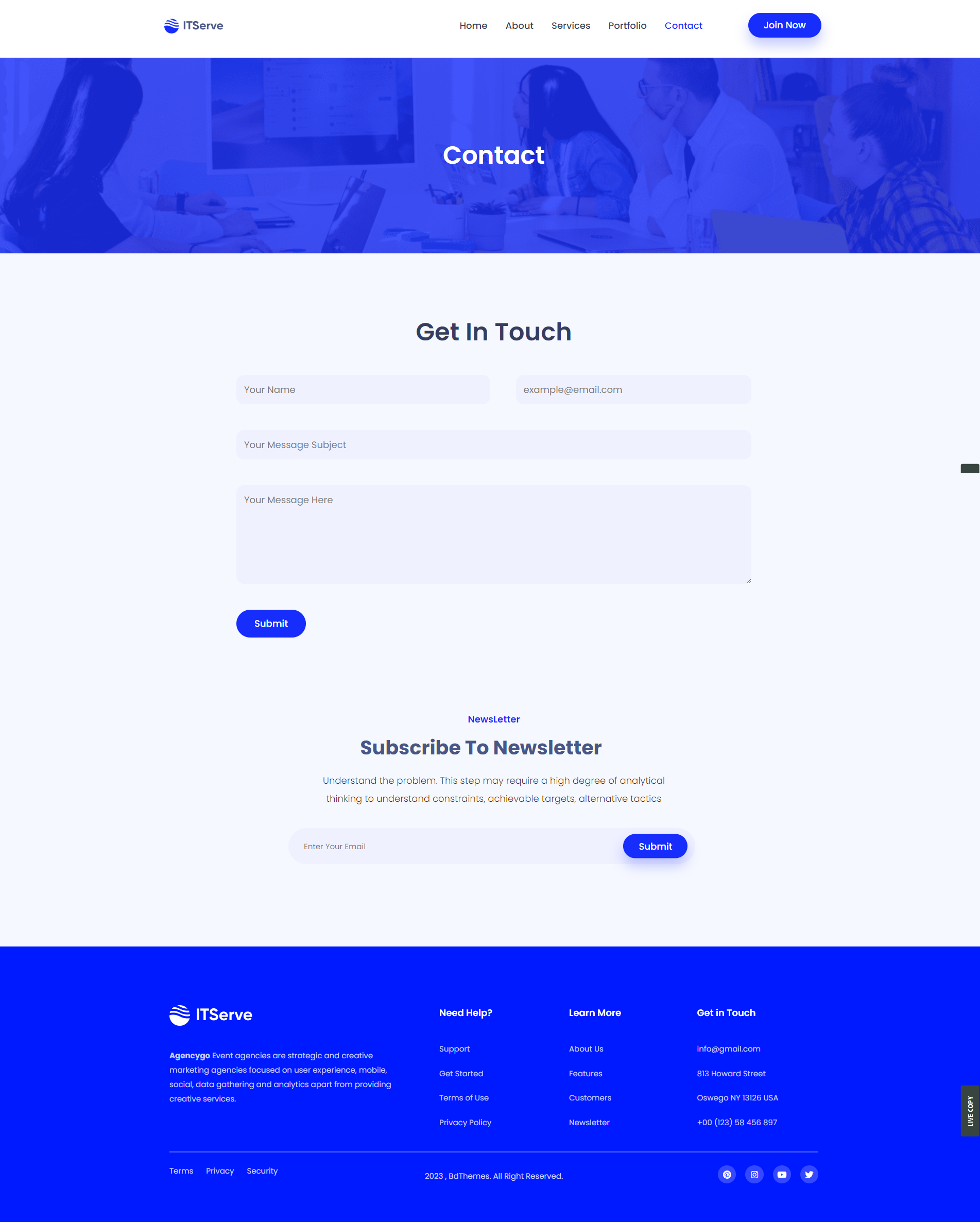 Contact Us